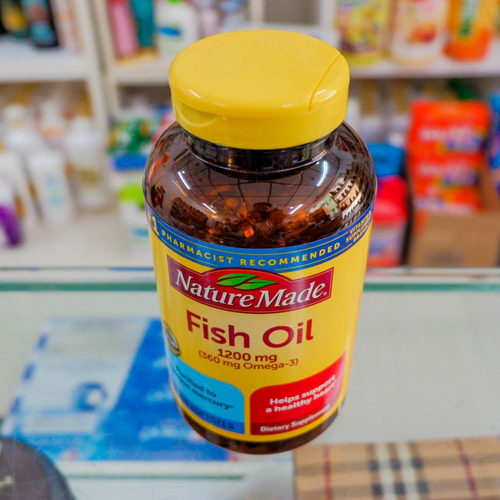 Viên dầu cá Nature Made Fish Oil 200 viên