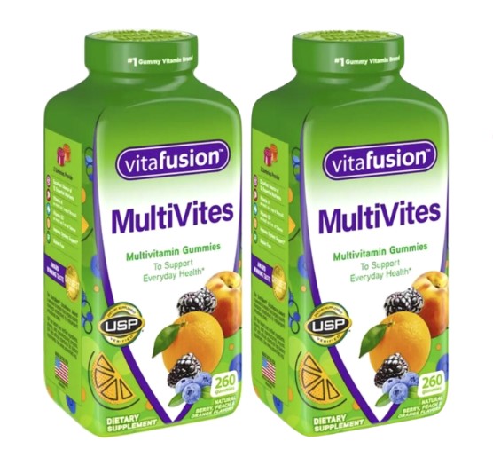 Kẹo bổ đa Vitamin cho người lớn Vitafusion MultiVites Multivitamin 260 Gummies