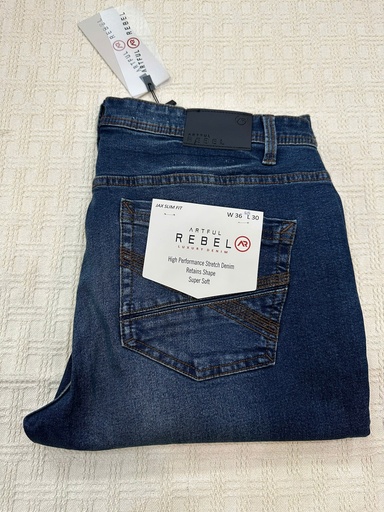 [BL2025041906] Quần Jeans nam Rebel - QJN 1689