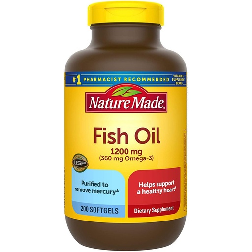 [431604028525] Nature Made Fish Oil 300 capsules