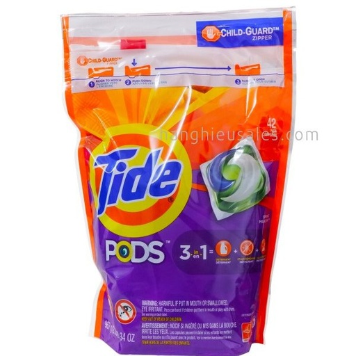 [037000369646 TID] Viên giặt Tide Pods 3 in 1